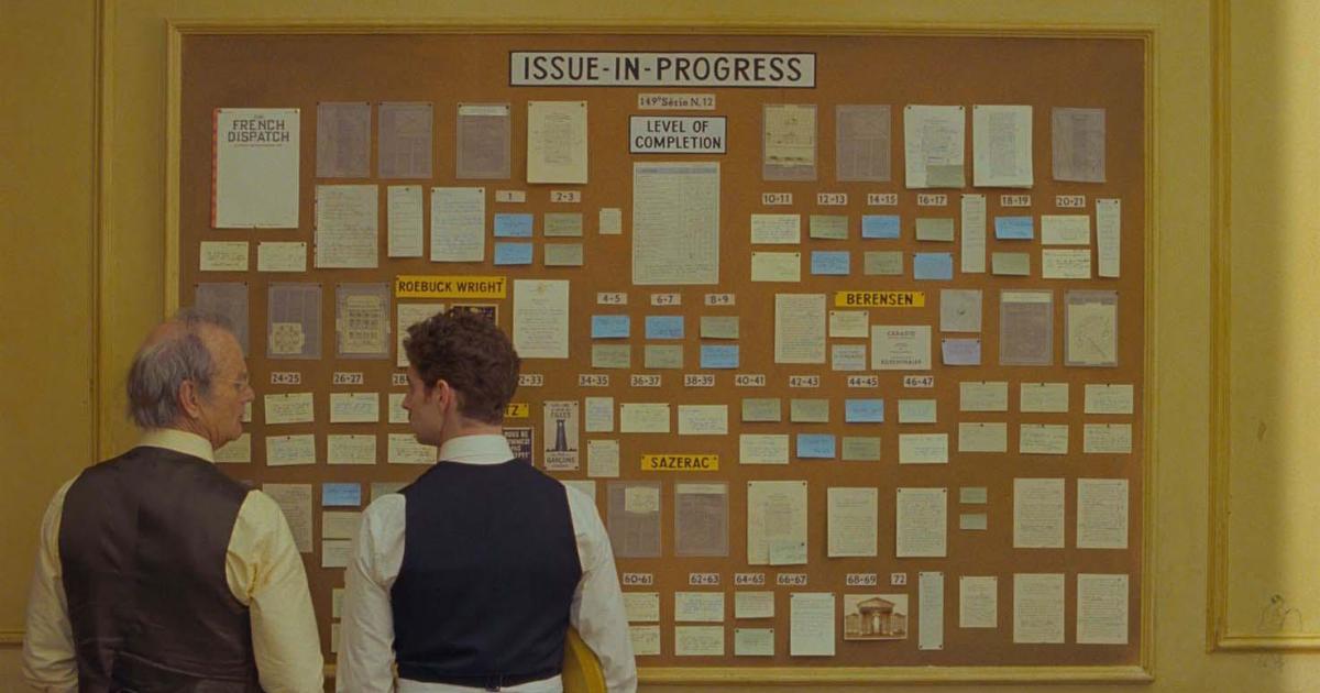 The French Dispatch (Wes Anderson, 2021)