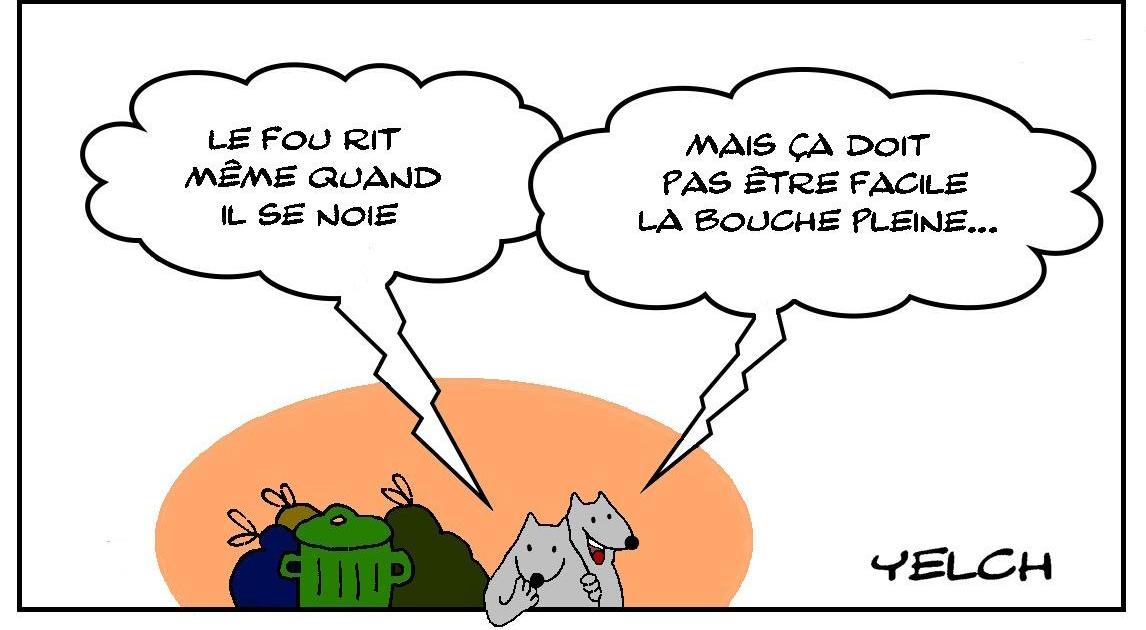 Rire dans l'eau