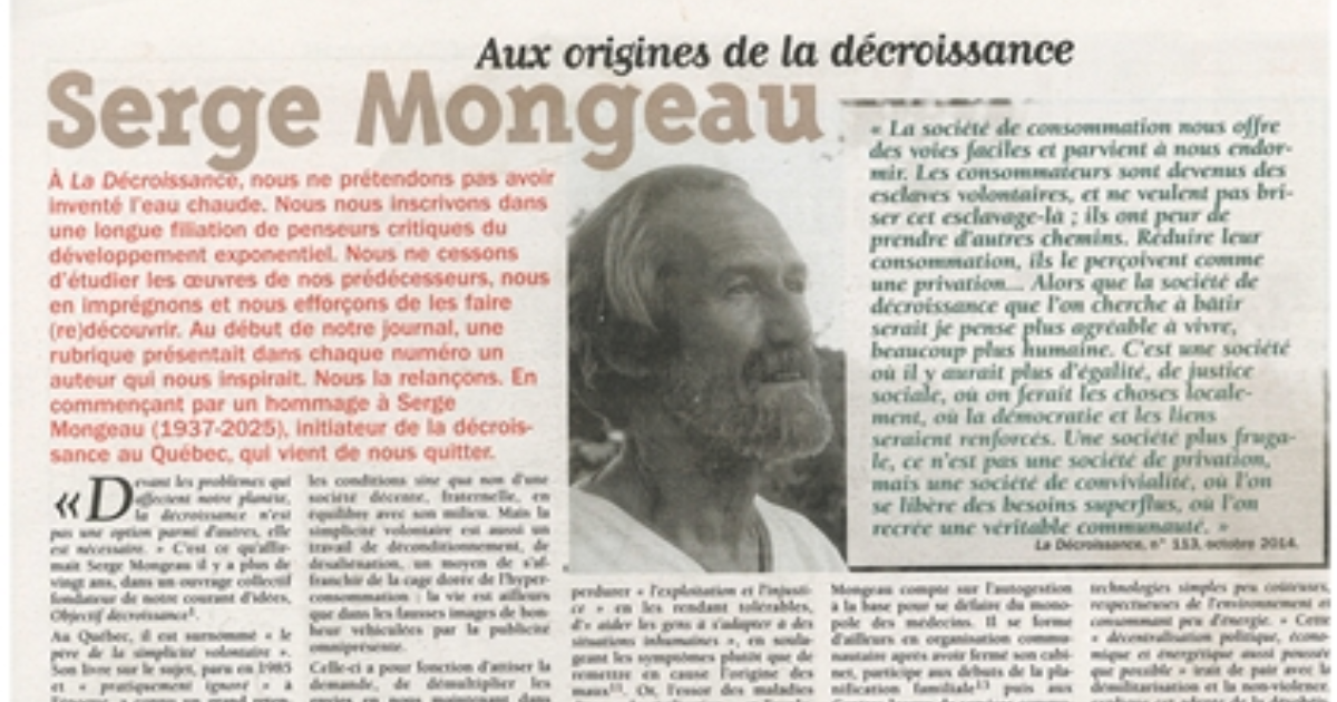 Serge Mongeau
