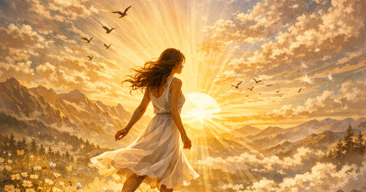 En français on dit : "bonne année !" — Alors qu'en poésie on dit...