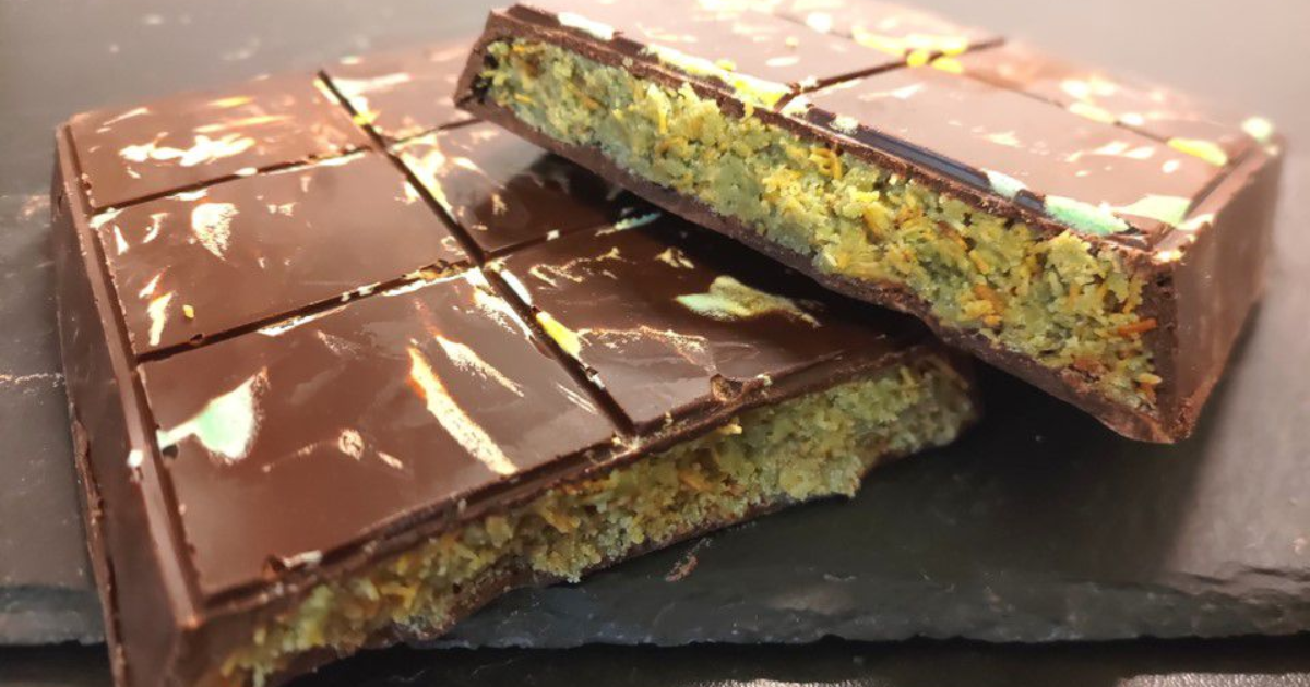 Tablette de chocolat de Dubaï - Recette en vidéo