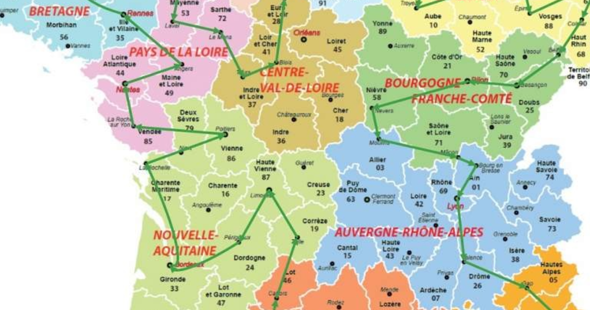 Le tour de France des motards