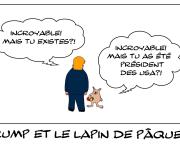 Trump et le lapin de Pâques