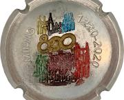 Une capsule en étain gravée et colorée pour les 800 ans de la cathédrale d'Amiens 1220-2020