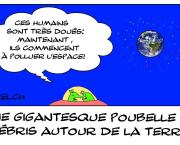 Poubelles de l'espace