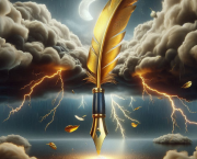 Une plume en zone de turbulences