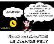 Pour ou contre le couvre-feu?