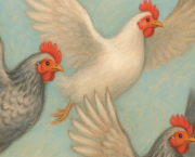 La fable des poules et du pigeon, ou comment exploiter ses dons