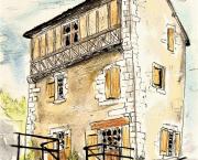 Maison à colombages - Grignols en Dordogne