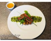 Filets de Rougets pistou d'herbes et pommes de terre nouvelles