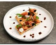 Gaufres au saumon