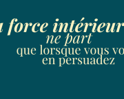éclats du féminin - la force intérieure ne part que lorsque vous vous en persuadez