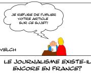Y-a-t'il encore des journalistes en France?