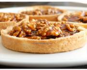 Tartelettes aux noix et caramel beurre salé