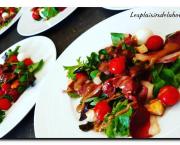 Sauce salade miel et vinaigre balsamique