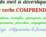 En 2 mots, comprenez-moi !
