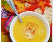 Velouté de citrouille au gingembre et piment d'Espelette