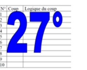 27° diagosudoku, avec la solution du vingt-sixième