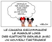 le Canada recommande le masque lors des rapports sexuels avec un nouveau partenaire