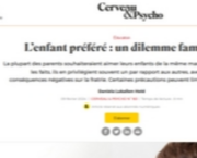 souvenirs de l’enfant préféré