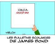 les bulletins scolaires de James Bond : calcul