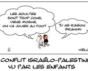 Conflit israélo-palestinien vu par les enfants