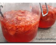 Liqueur de fraises.