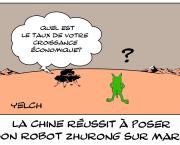 La Chine sur Mars