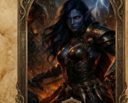 Ilaria - Cheffe de Guerre des Elfes Noirs