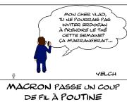 Macron , Vlad , Erdogan et le thé