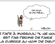 le pape à Mossoul