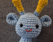 Billie la girafe Bleue