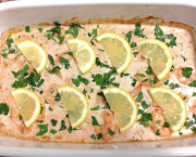 Crevettes au four en sauce crémeuse aux saveurs libanaises - Recette en vidéo