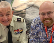 Signature de la convention avec le 4e régiment aérocombat de Clermont-Ferrand