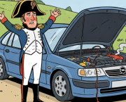 L'Opel en panne à Napoléon