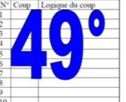 49° diagosudoku, avec la solution du quarante-huitième