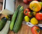 La pesée des tomates
