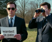 Une histoire de paix poursuivie par des agents secrets