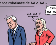 la note de la France rabaissée