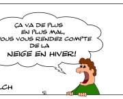 De la neige en hiver?