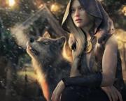 La jeune fille au loup