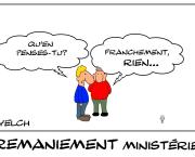 que pensez-vous du passionnant remaniement ministériel?