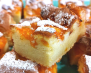 Gâteau au yaourt et aux abricots - Recette en vidéo