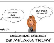 Discours d'adieu de Melania Trump