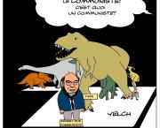 maman , je connais le T.Rex  mais pas le communiste. c'est quoi un communiste?