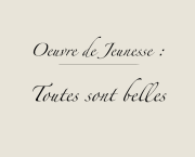 Toutes Sont Belles