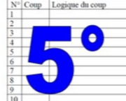 5° diagosudoku, avec la solution du quatrième