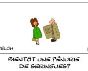 Pénurie de seringues?