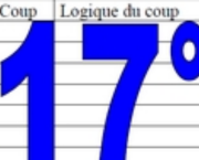 17° diagosudoku, avec la solution du seizième
