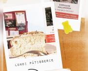 Lundi pâtisserie : gâteau à la crème pâtissière.